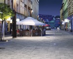 kostka Umbriano - kolor grafitowobiały